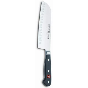 Wüsthof Classic Santoku Knife, Black - 17cm (WU4183)