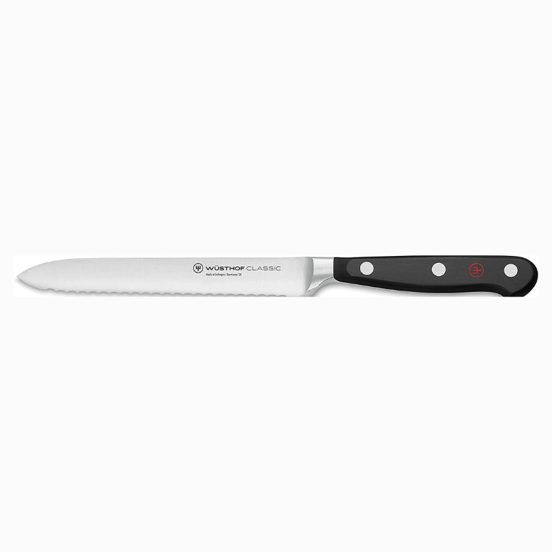 W sthof Classic Serrated Utility Slicing Knife 14cm WU4110 14 w-sthof-classic-serrated-utility-slicing-knife-14cm-wu4110-14