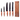 5-Piece Cream Granite Non-Stick Kitchen Knife Set, Copper