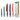 5-Piece  Non-Stick Kitchen Knife Set, Colour Pattern