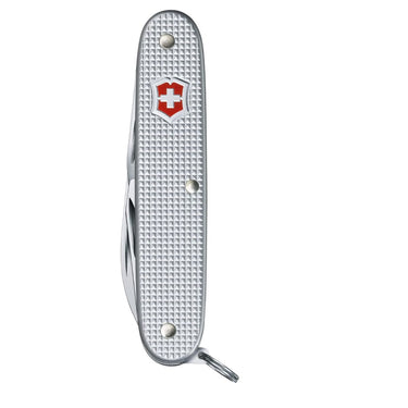Victorinox Pioneer Alox Swiss Army Knife – Silver | 8-Function Medium Multi-Tool (93 mm)