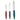 Dull coloured kitchen knife set