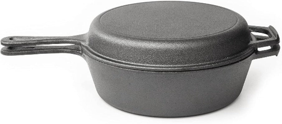 Pre-Seasoned Cast Iron Dutch Oven with Lid, 16 quart – Richard's