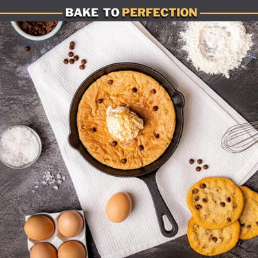 Cast iron skillet for baking 