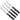 Wüsthof Gourmet set of 4 kitchen steak knives